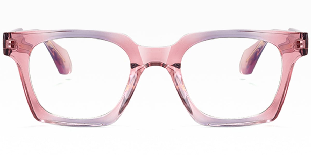 Square Reading Glasses gradient_pink