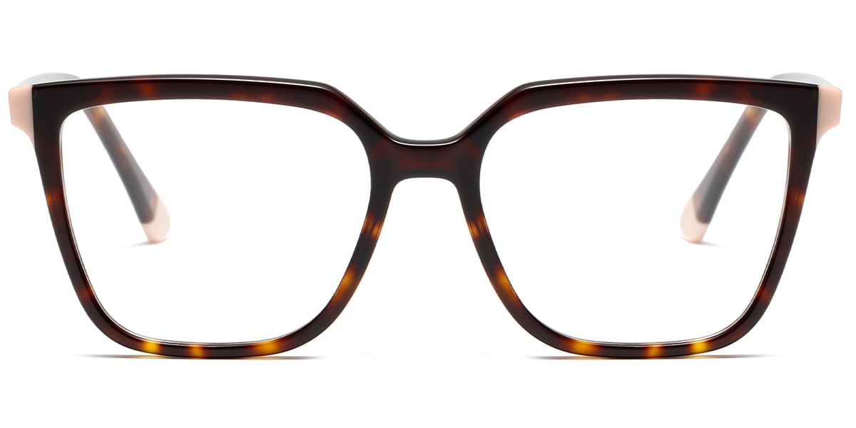 Acetate Square Reading Glasses tortoiseshell