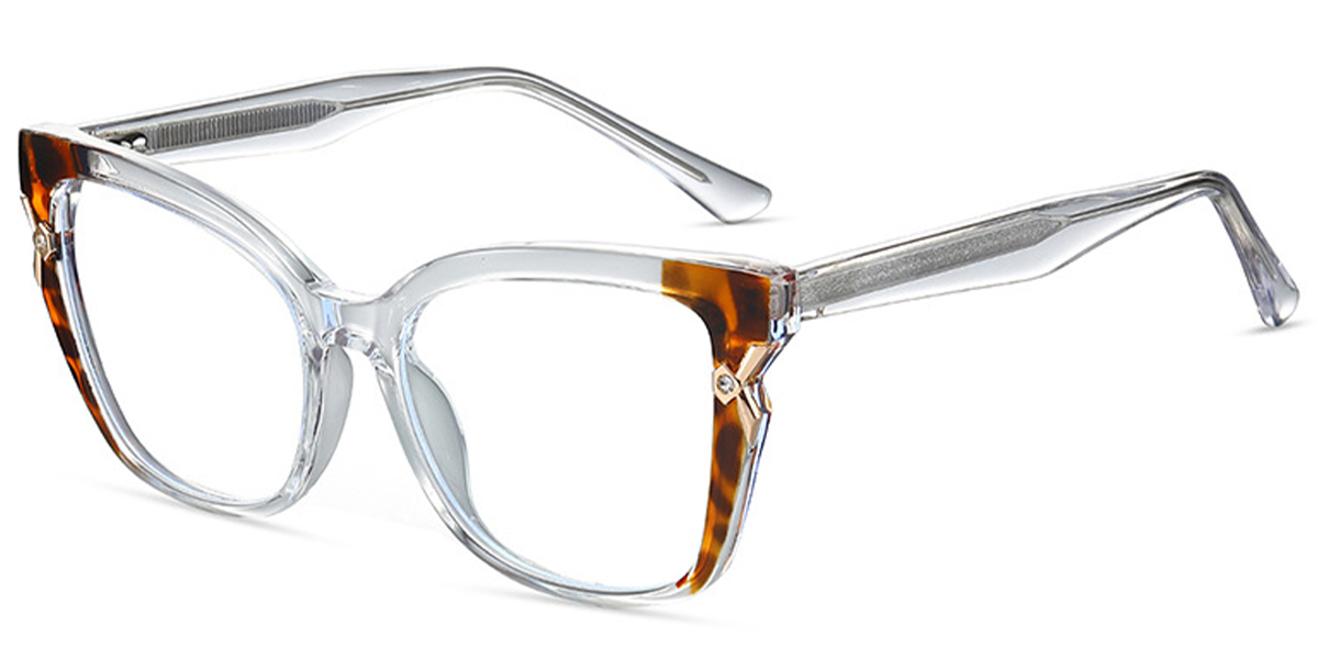 Square Reading Glasses pattern-translucent