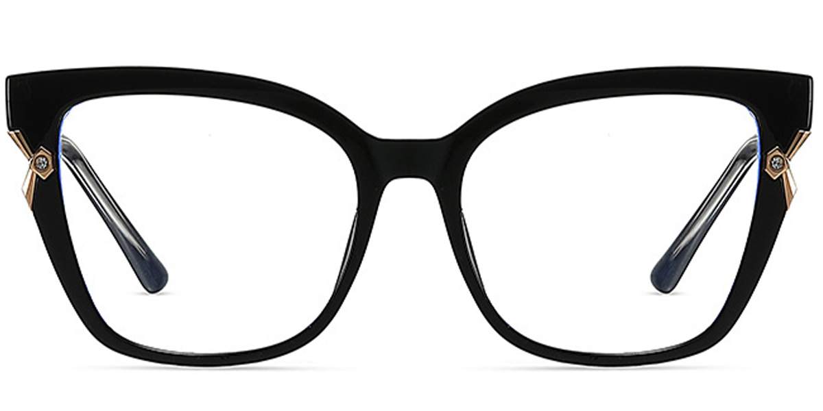 Square Reading Glasses black