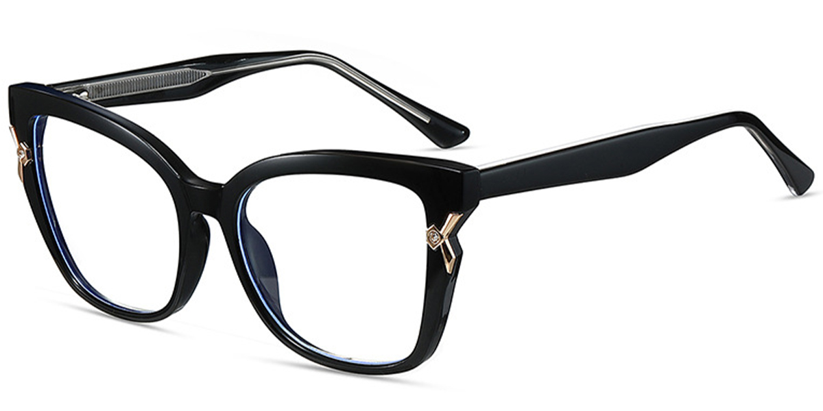 Square Reading Glasses black