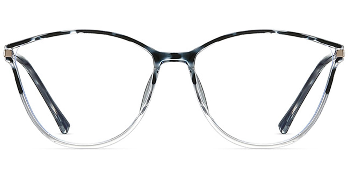 Square Reading Glasses pattern-black