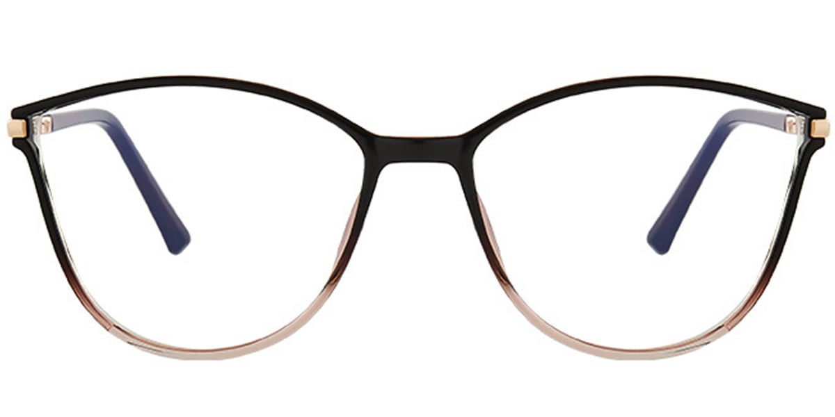 Square Reading Glasses gradient_brown