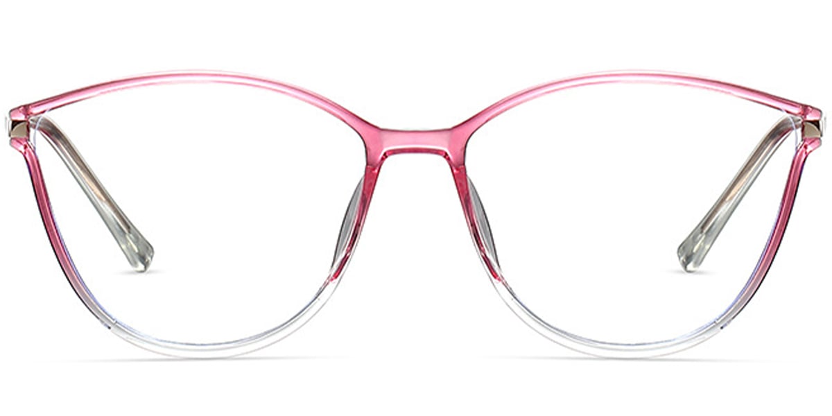 Square Reading Glasses gradient_rose