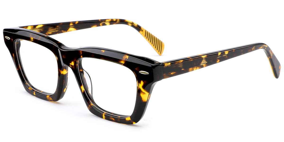 Acetate Square Reading Glasses tortoiseshell