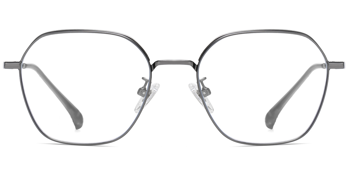 Titanium Square Reading Glasses 