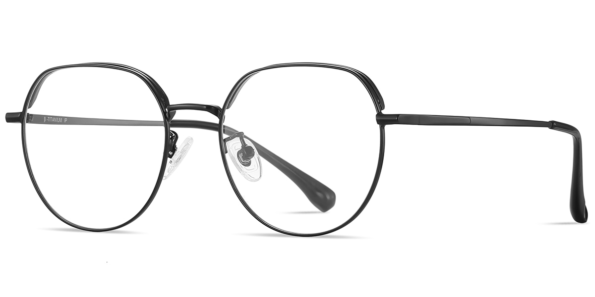 Geometric Reading Glasses black