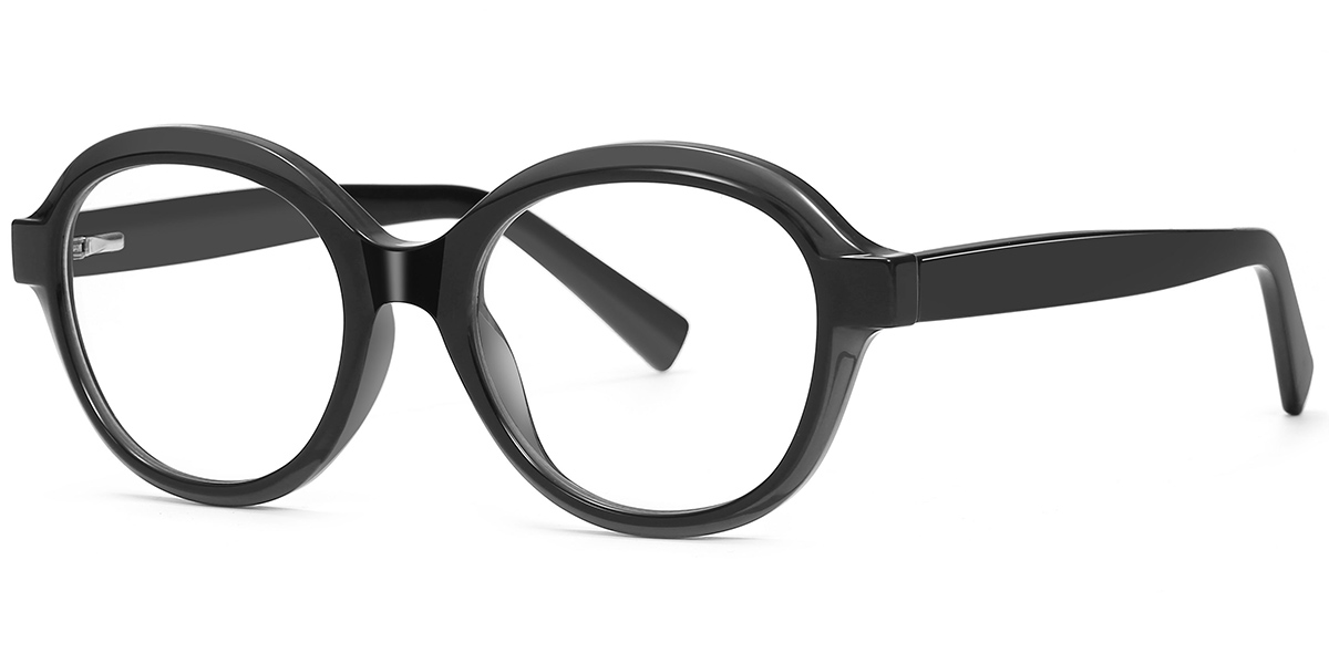 Oval Reading Glasses black