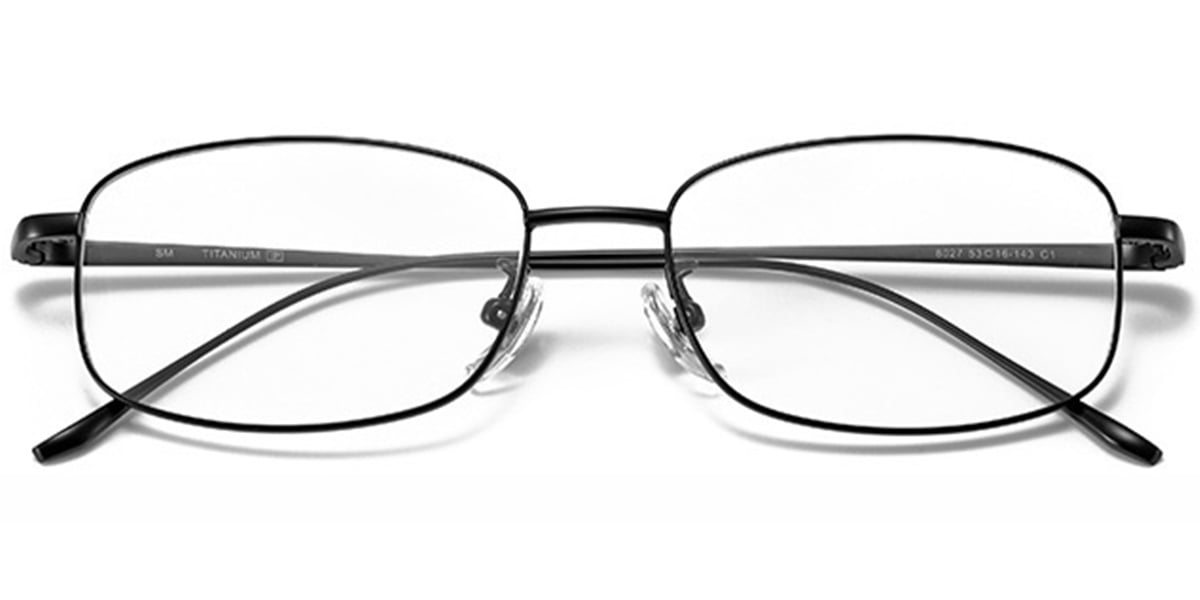 Titanium Rectangle Reading Glasses 