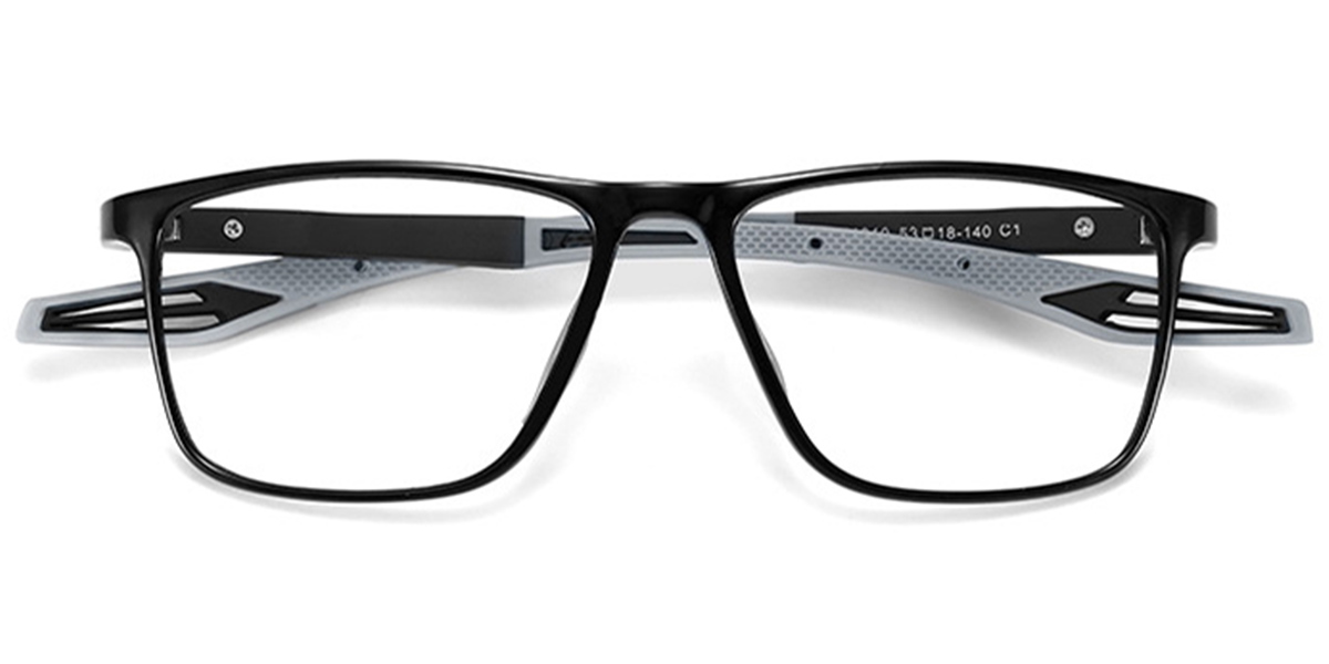 Rectangle Reading Glasses black