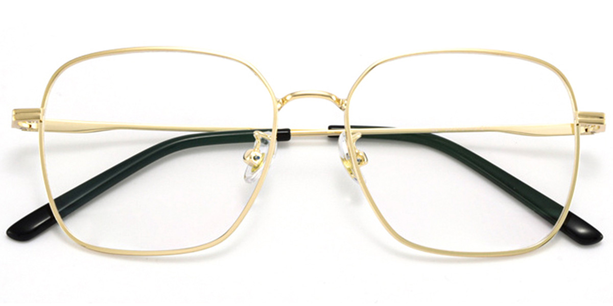 Square Reading Glasses gold