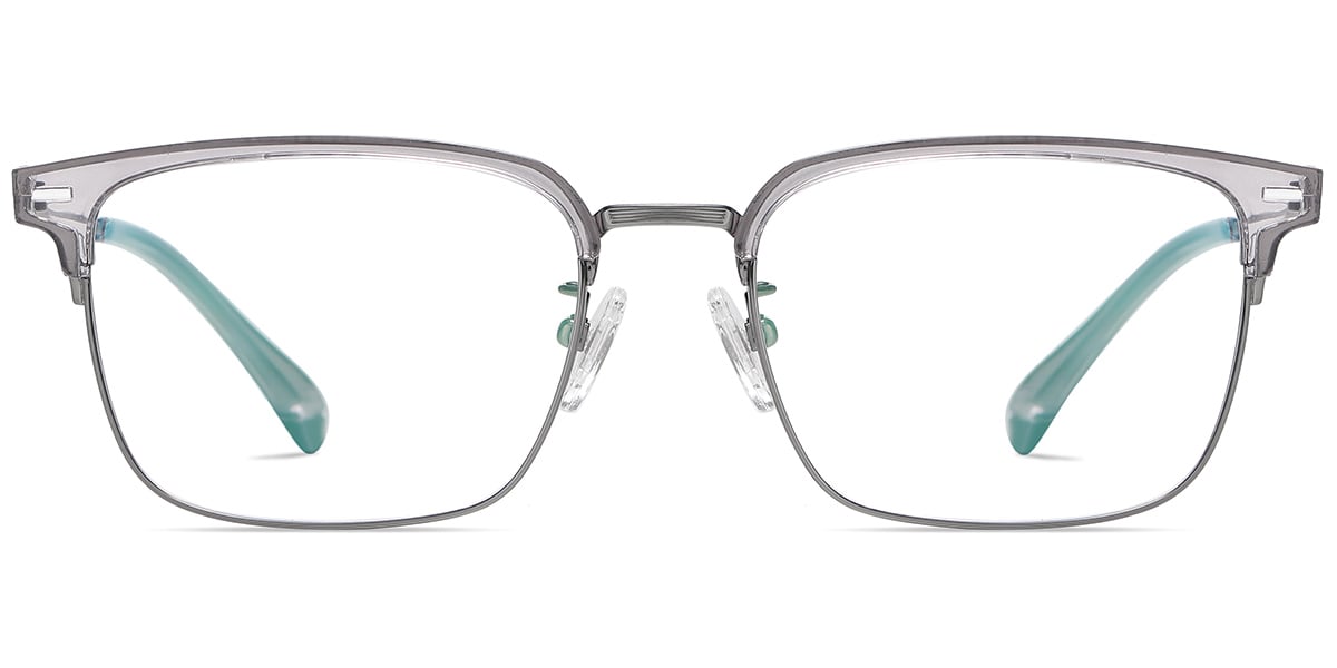 Titanium Browline Reading Glasses 