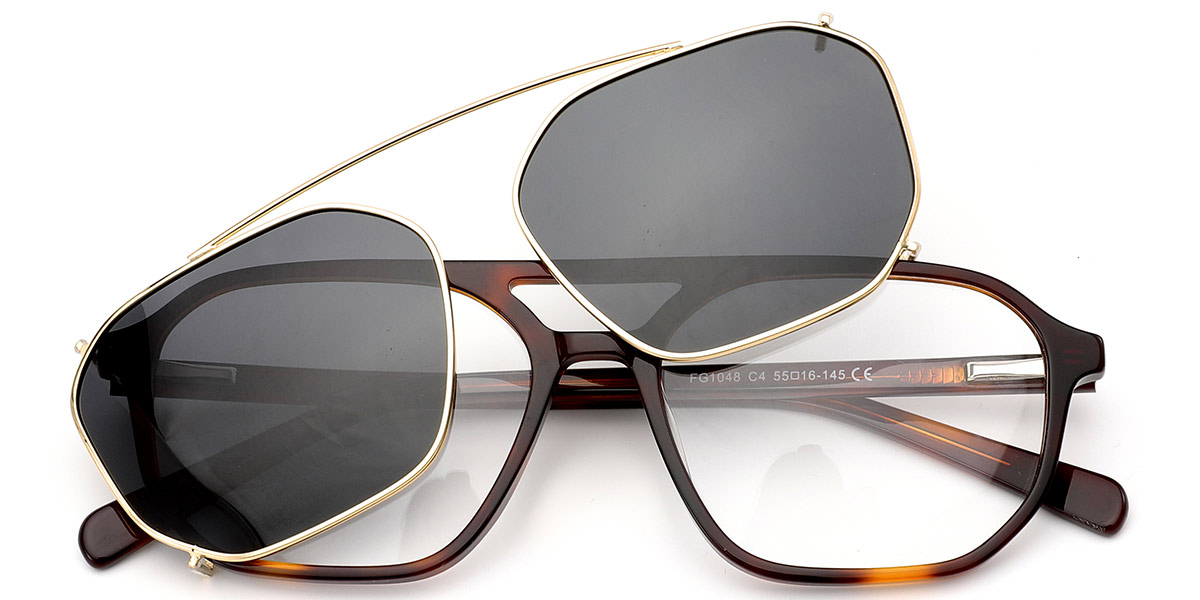 Acetate Aviator Reading Glasses tortoiseshell