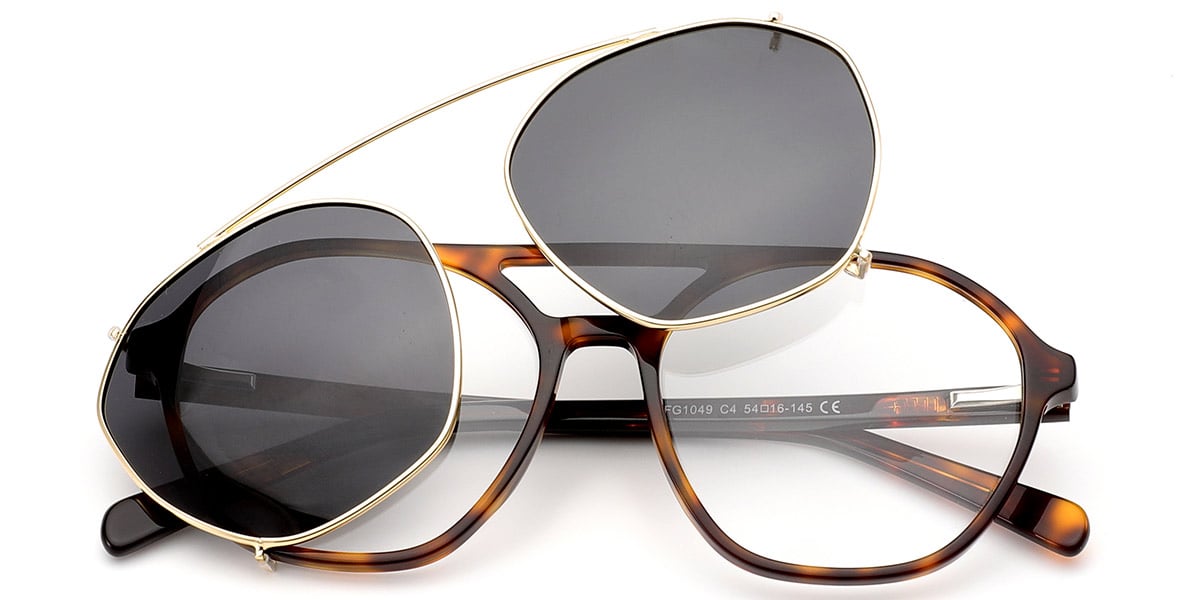 Acetate Aviator Reading Glasses tortoiseshell