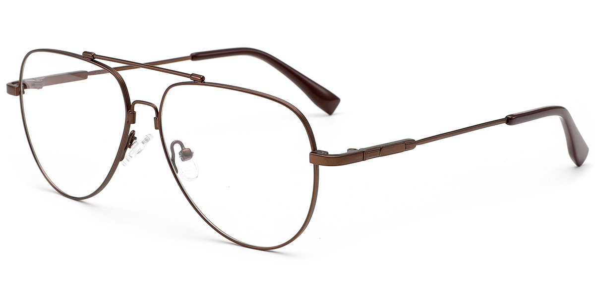 Aviator Reading Glasses brown