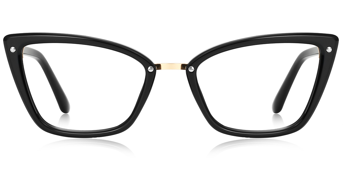 Cat Eye Reading Glasses black