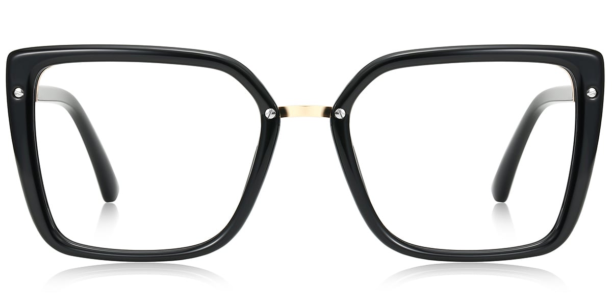 Square Reading Glasses black