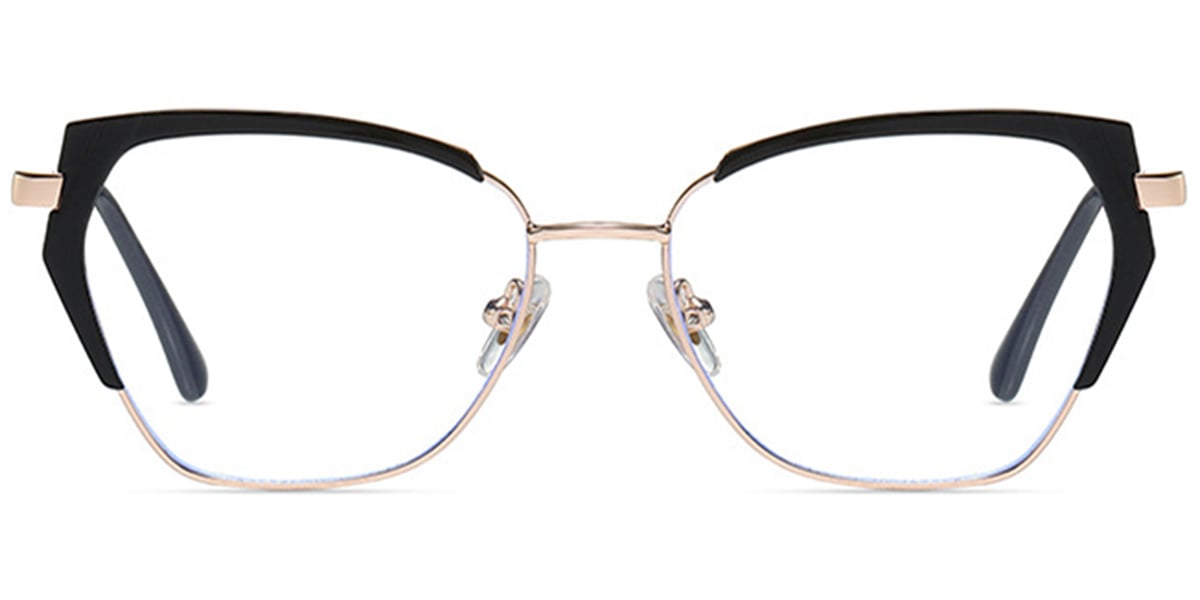 Geometric Reading Glasses black