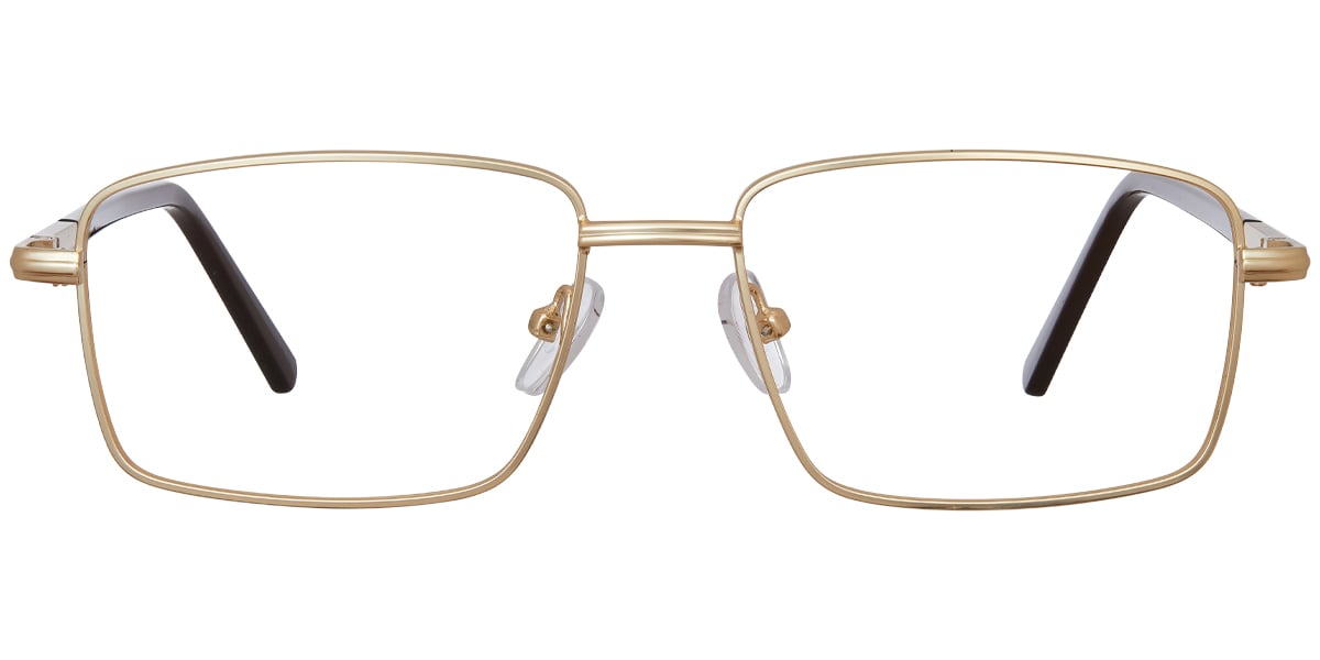 Rectangle Reading Glasses gold