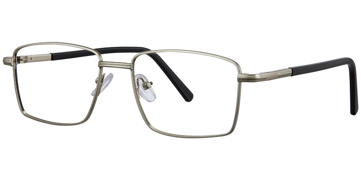 Rectangle Reading Glasses silver