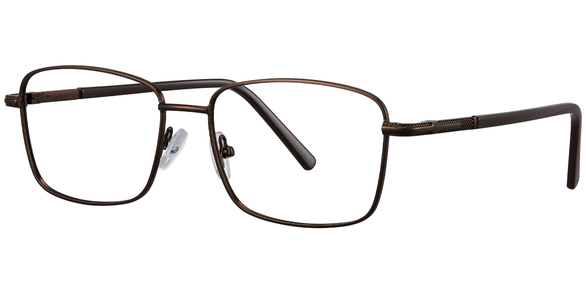 Rectangle Reading Glasses brown