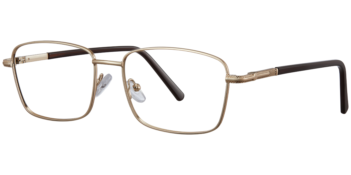 Rectangle Reading Glasses gold