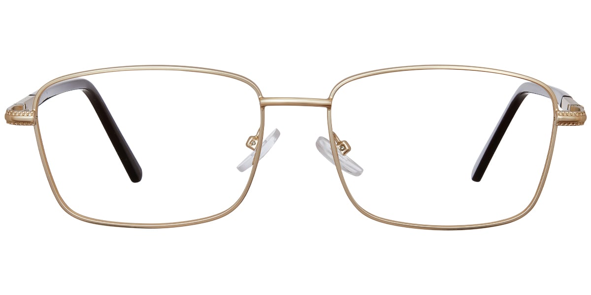 Rectangle Reading Glasses gold