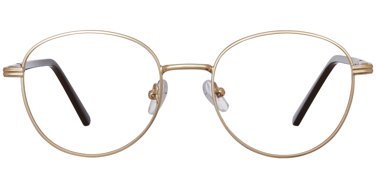 Round Reading Glasses gold