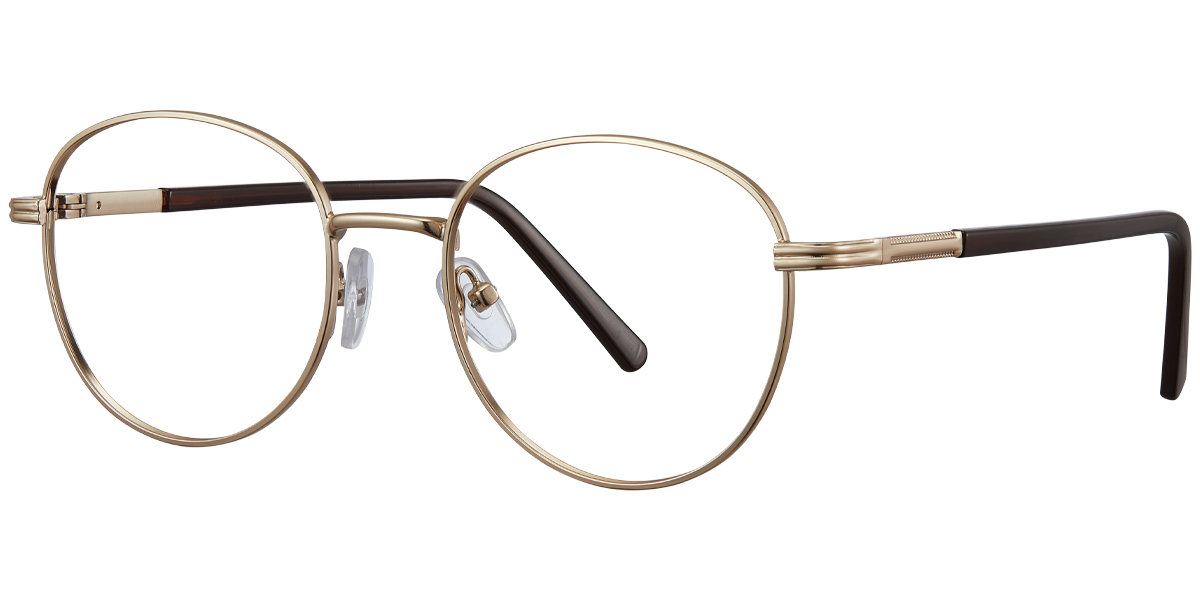 Round Reading Glasses gold