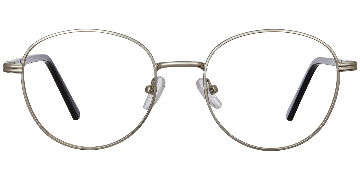 Round Reading Glasses silver