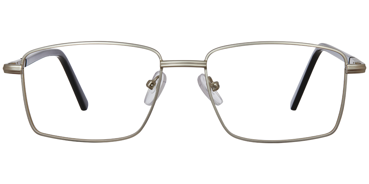 Rectangle Reading Glasses silver