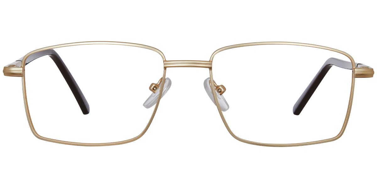 Rectangle Reading Glasses gold