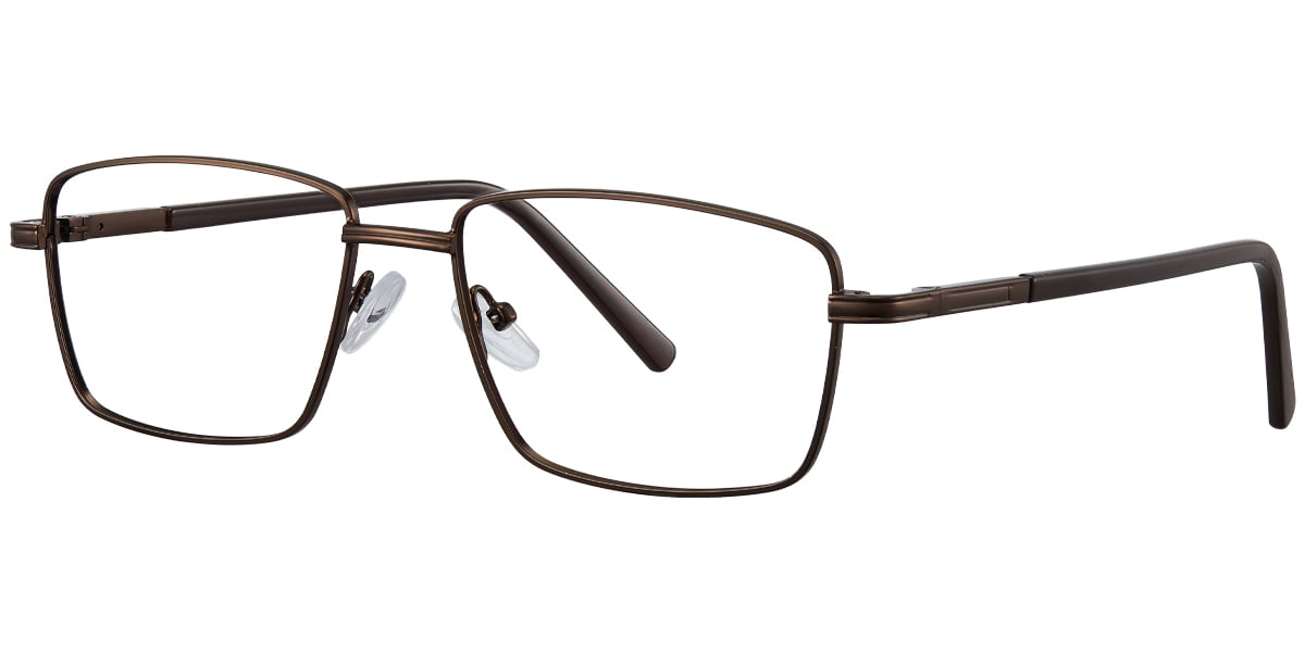 Rectangle Reading Glasses brown