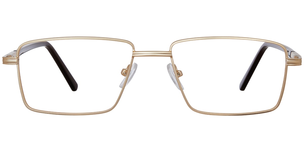 Rectangle Reading Glasses gold