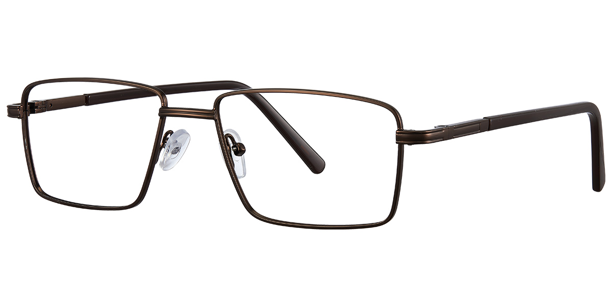 Rectangle Reading Glasses brown