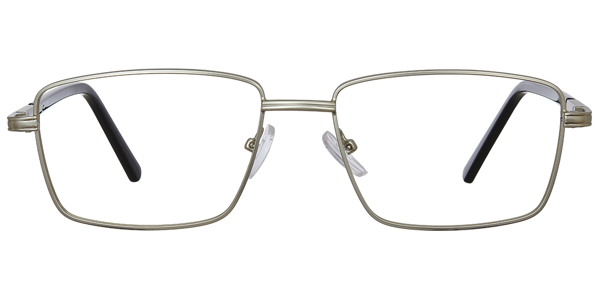 Rectangle Reading Glasses silver