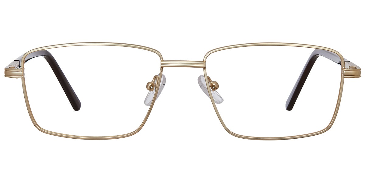 Rectangle Reading Glasses gold