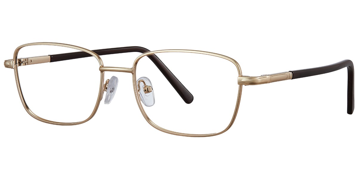 Rectangle Reading Glasses gold