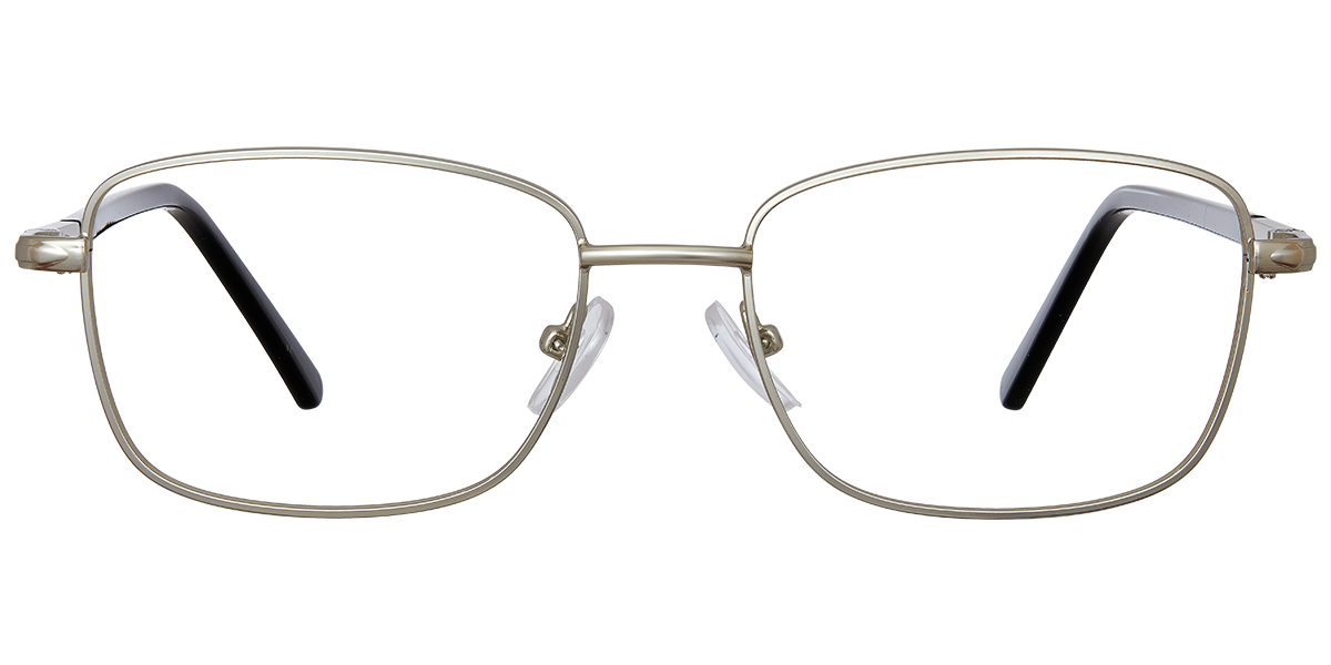 Rectangle Reading Glasses silver