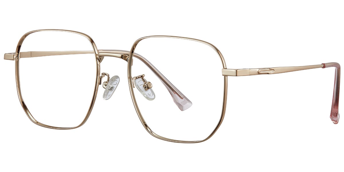 Square Reading Glasses gold