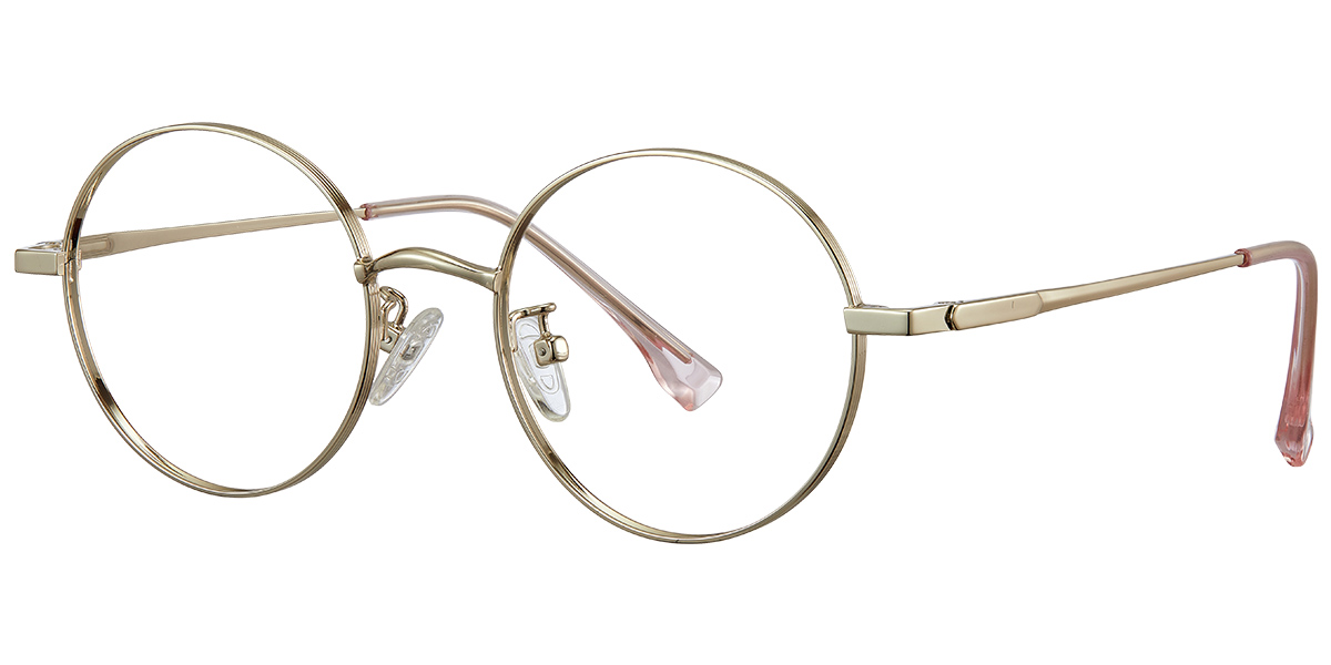 Round Reading Glasses gold