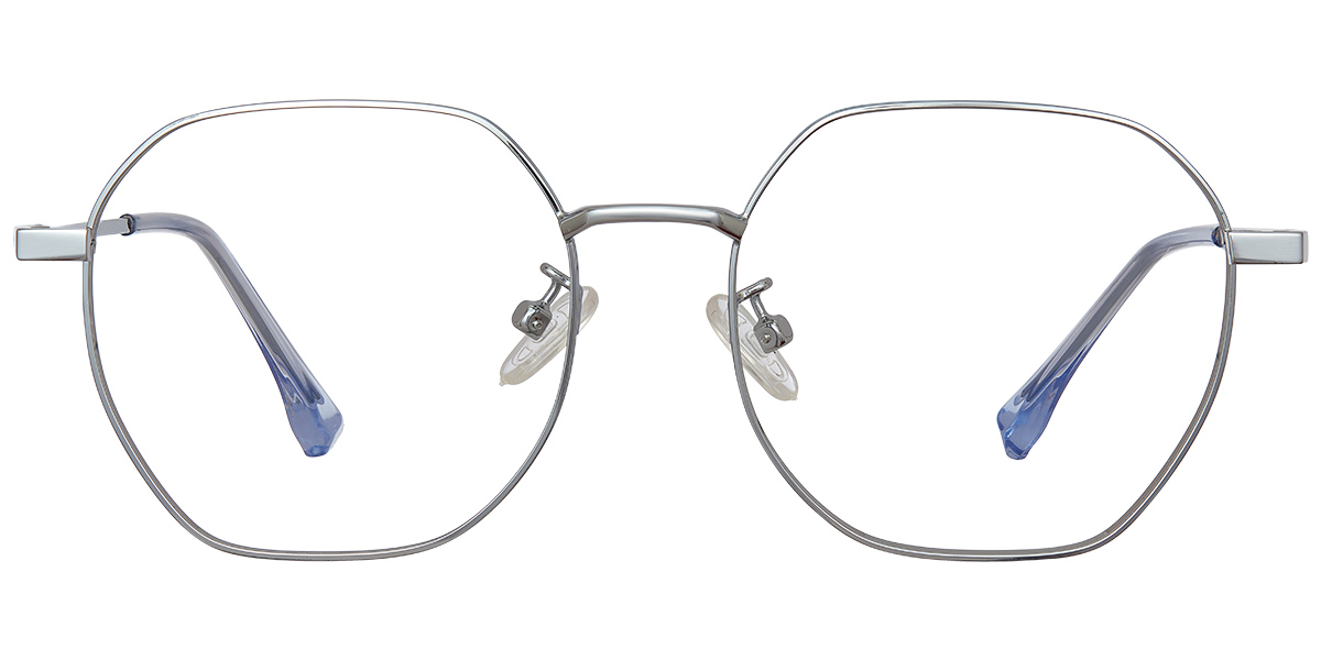 Square Reading Glasses blue