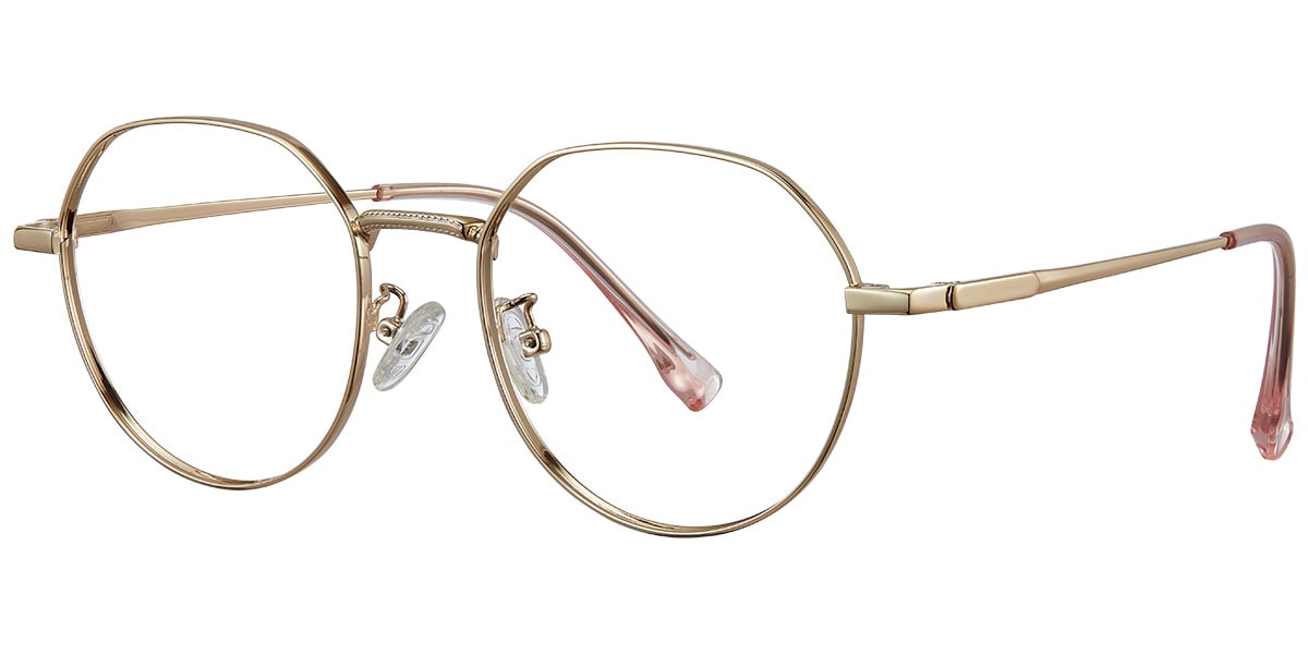 Round Reading Glasses gold