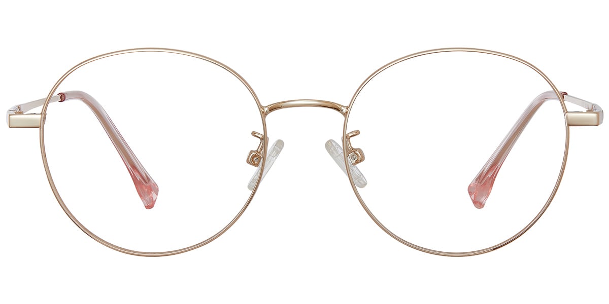 Round Reading Glasses gold