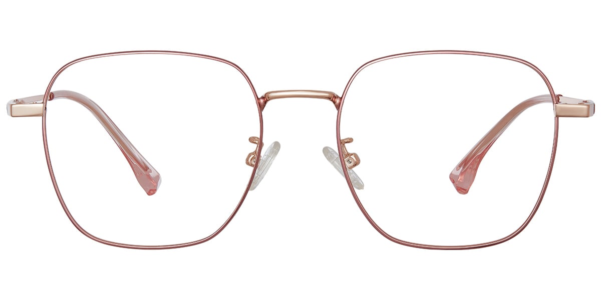 Square Reading Glasses pink