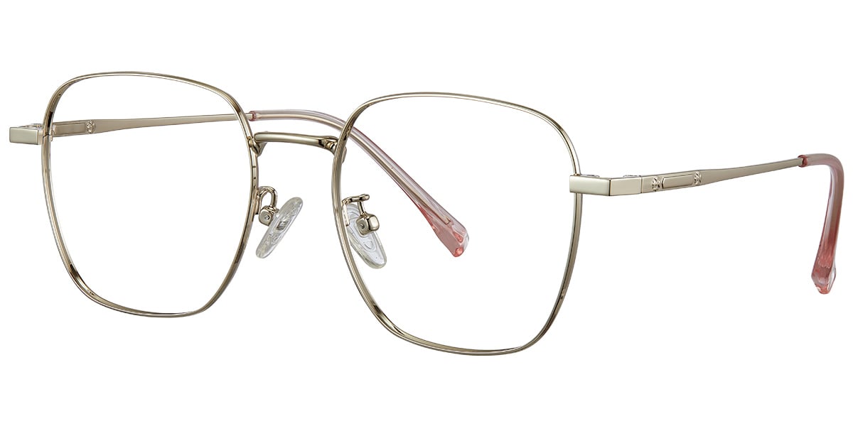 Square Reading Glasses gold