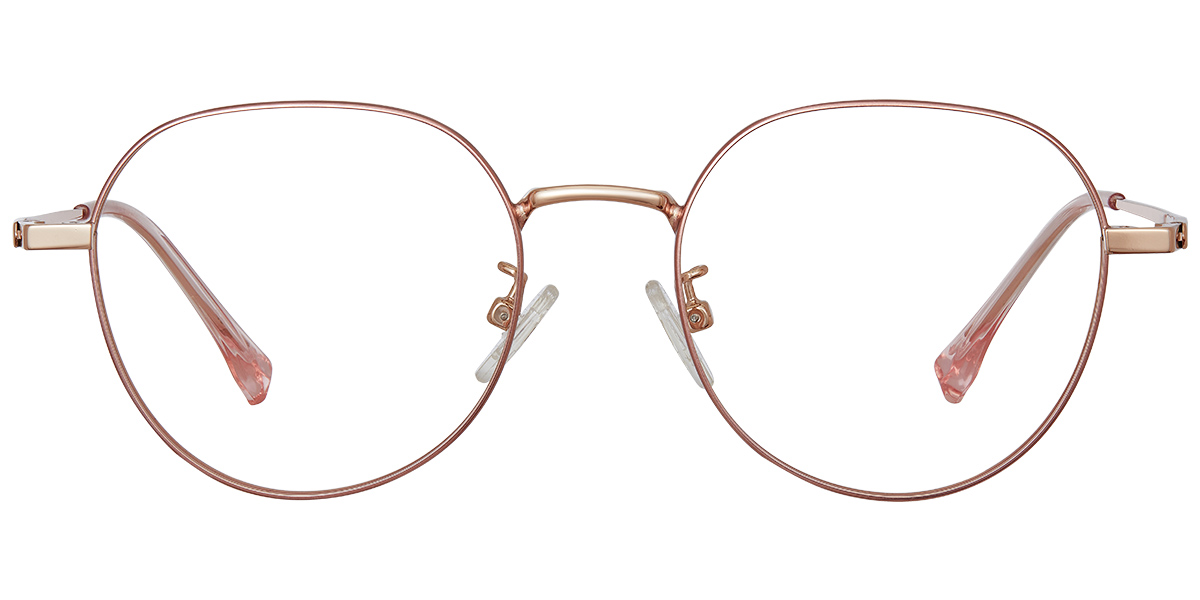 Geometric Reading Glasses pink