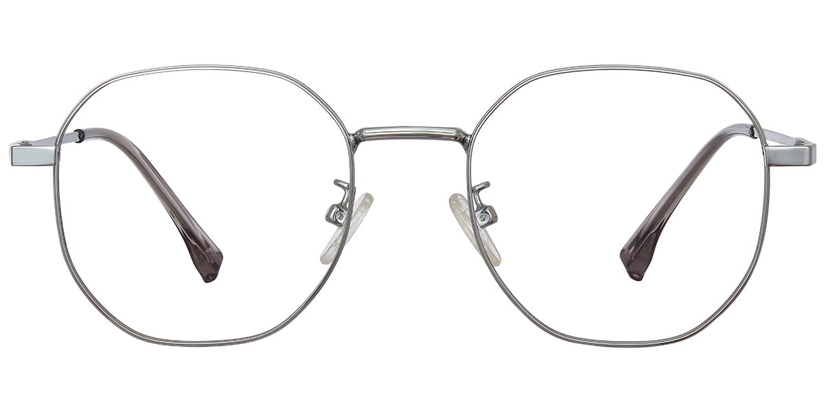 Square Reading Glasses silver