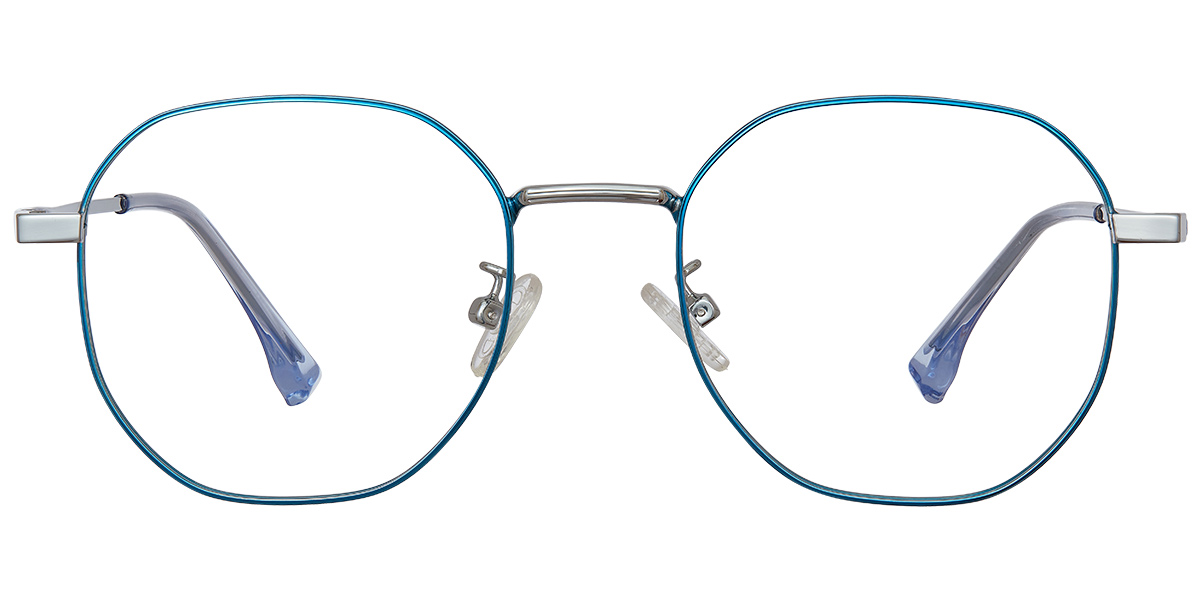 Square Reading Glasses blue