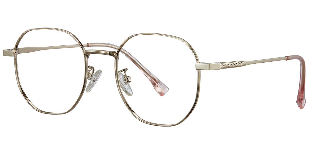 Square Reading Glasses gold